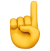 Emoji Zeigefinger